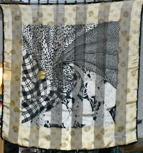 Foulard soie christian dior - en,