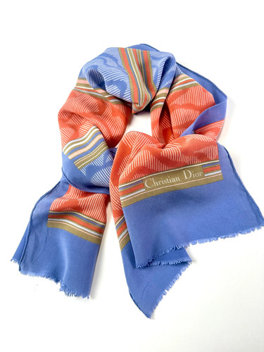 Christian dior sciarpa - christian, seta