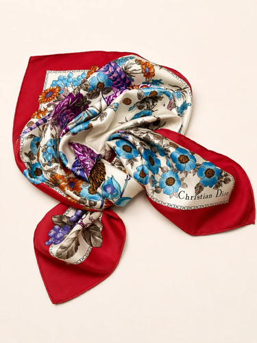 Christian dior foulard soie - foulard,