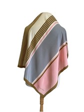 Y11# Sciarpa di seta vintage