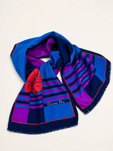 Christian dior foulard soie - christian,