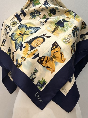Foulard christian dior soie - dior, en