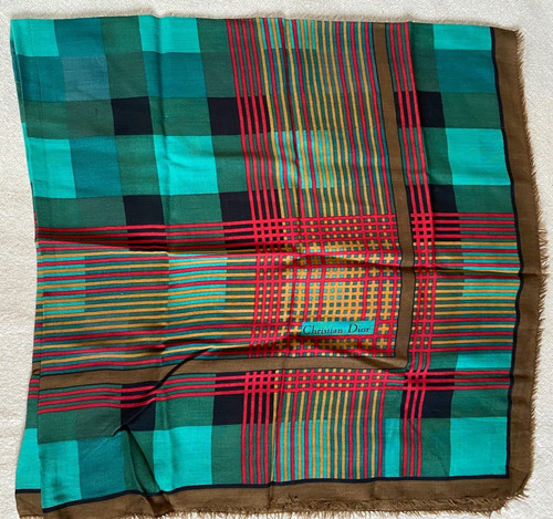 Châle foulard christian dior - foulard,