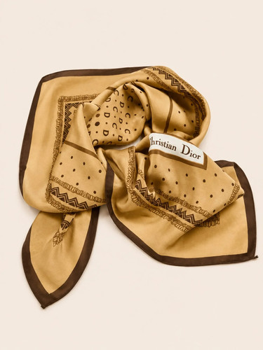 Christian dior foulard soie - foulard,